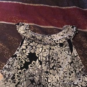 Apt 9 croptop summer top chiffon